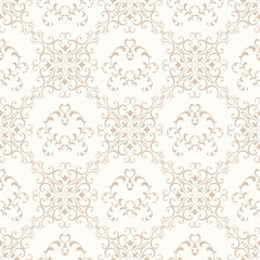 Poster - Floral pattern wallpapers in the style of Baroque . Modern texture illustration