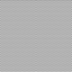 Poster - Black seamless pattern triangles on white background, illustration