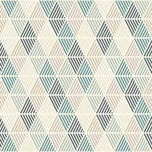 Seamless Pattern With Hatched Diamonds. Argyle Wallpaper. Rhombuses And Lozenges Motif. Repeated Geometric Figures