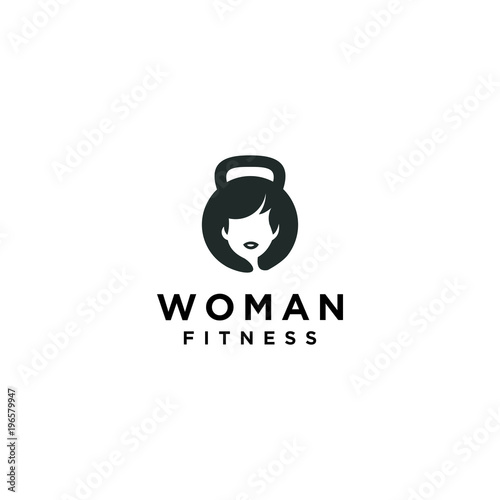 Fitness Woman Logo Shape Modern Download Template Vector Buy This Stock Vector And Explore Similar Vectors At Adobe Stock Adobe Stock