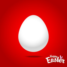 Easter Eggs For Design Of Easter Holidays. Vector Illustration
