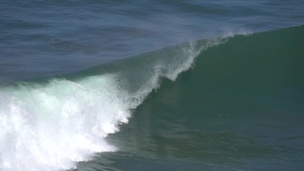 Wall Mural - Big stormy ocean wave, slow motion
