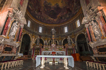 Canvas Print - Santissima Annuziata church, Florence, Italy