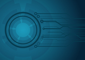 Aufkleber - technology background design