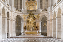 Chapel In Versaille Palace, Paris, France