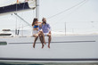 © Lumina/Stocksy - Couple Enjoying Summertime on Sailing Boat