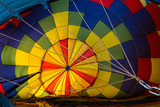 Fototapeta Tęcza - Colorful hot air balloons.

