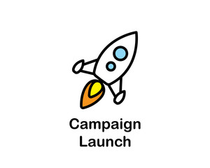Wall Mural - rocket search engine optimization cartoon design illustration.cartoon design style, designed for web