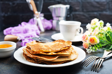 Wall Mural - pancakes