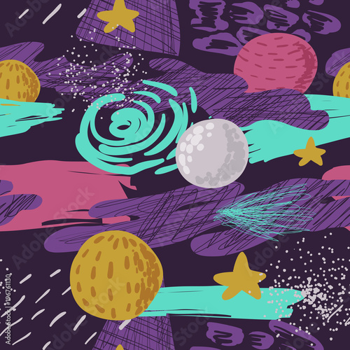 przestrzen-bez-szwu-dziecinne-kosmiczne-tlo-z-planet-gwiazd-i-elementow-abstrakcyjnych-dziecko-odreczne-doodle-do-tapet-tk