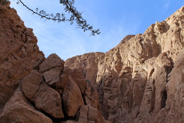 Wall Mural - Beautiful canyon in Egypt.