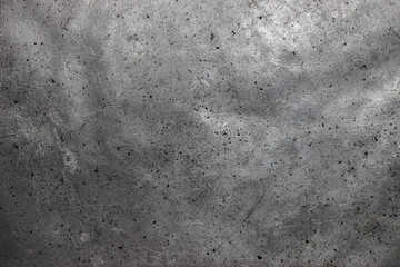Wall Mural - Rough metal texture, gray steel or cast iron surface