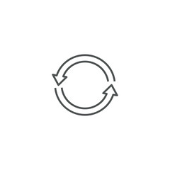 Sticker - loading icon. sign design