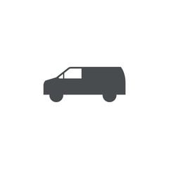 Sticker - van icon. sign design