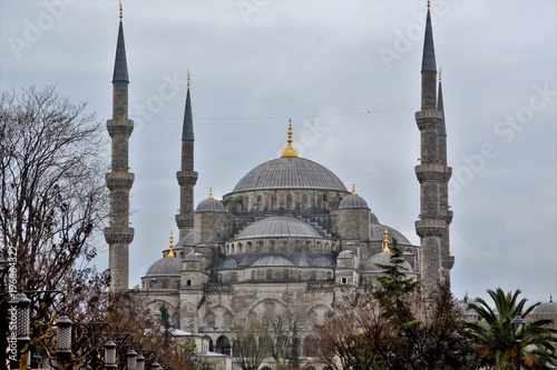 Plakat Błękitny meczet w Istanbuł