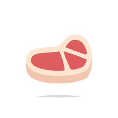 Poster - Meat icon vector