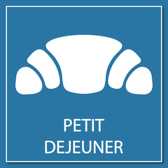 Wall Mural - Logo petit déjeuner.