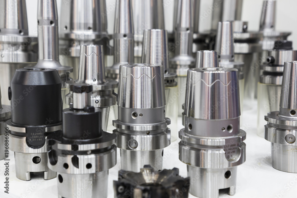 Tool holder ,the interface to the machine spindle for machining process ...