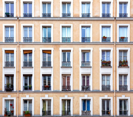 Wall Mural - Parisian windows