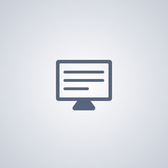 Poster - Monitor icon