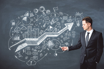 Aufkleber - Presentation and strategy concept