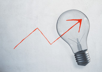 Aufkleber - Finance, success and idea background