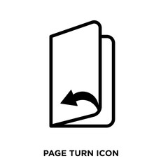 Poster - page turn icon