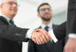 © ASDF - closeup handshake proven business partners