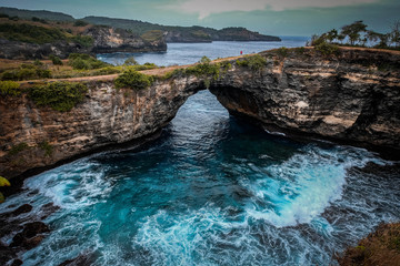 Broken beach tour destination