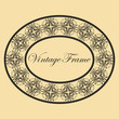 © Paykvector - Vintage round frame