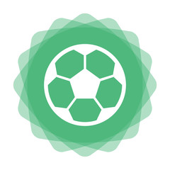 Sticker - App Icon mint - Fußball