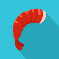 Wall Mural - Shrimp icon. Flat illustration of shrimp vector icon for web