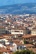 View of the residential buildings in Florence