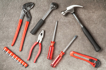 Wall Mural - DIY Tools set