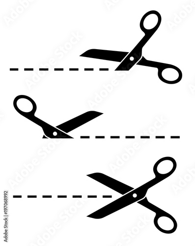 grafika-z-nozyczkami-i-linia-ciecia