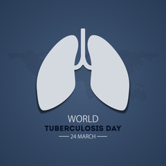 Canvas Print - World tuberculosis day.