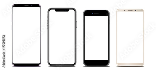 Cuadros en Lienzo different smartphones collection