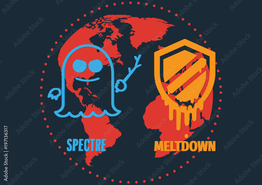 Attack of meltdown and Spectre exploit critical vulnerabilities in ...
