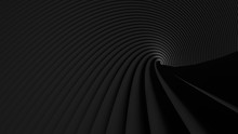 Abstract Illustration. Luxurious Black Line Background 