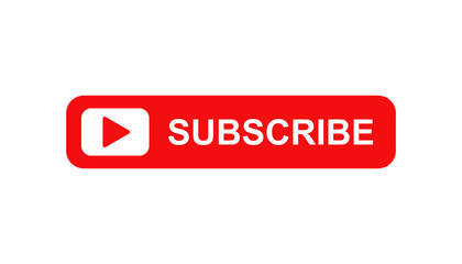 Poster - Subscribe button icon. Vector illustration. Business concept subscribe pictogram.