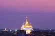 © photobuay - Golden pagoda of Wat Saket Temple in sunset time