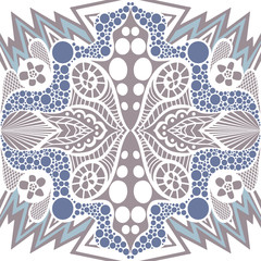 Poster - Abstract seamless pattern in ethnic style.