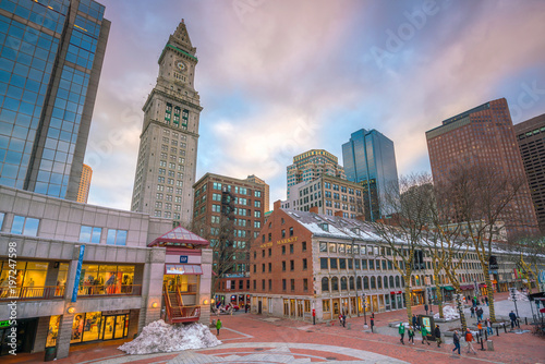 Outdoor Market At Quincy And South In The Historic Outdoor Market At Quincy And South In The Historic Area Of Boston