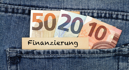 Sticker - Finanzierung