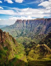 Drakensberg Amphitheatre In South Africa
