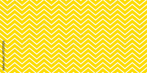 Summer background chevron stripe pattern seamless yellow and white.