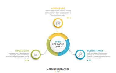 Circle Infographics - Three Elements