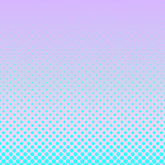 Poster - Abstract gradient halftone dot pattern background - vector graphic design