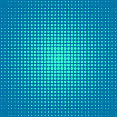 Poster - Halftone dot background pattern design - abstract vector illustration