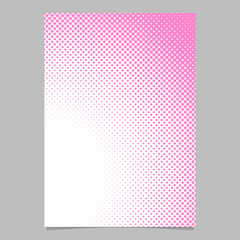 Poster - Retro halftone dot pattern background poster template design - vector stationery illustration
